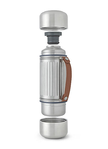 Black+Blum 1L Bardaklı Çelik Termos - 5