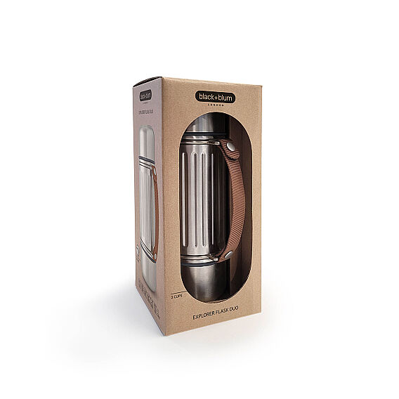 Black+Blum 1L Bardaklı Çelik Termos - 6