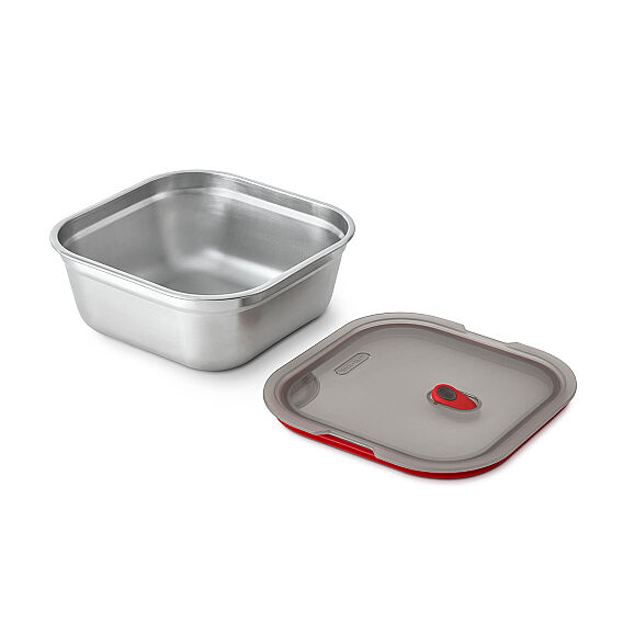 Black+Blum Large 1.4L Kare Çelik Saklama Kabı - Black+Blum (1)