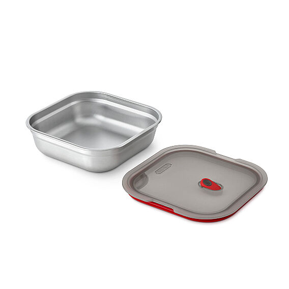 Black+Blum Small 1.1L Kare Çelik Saklama Kabı - Black+Blum (1)