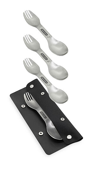 Black+Blum 4lü Piknik Çatal Kaşık Seti - Black+Blum