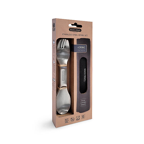 Black+Blum 4lü Piknik Çatal Kaşık Seti - 3