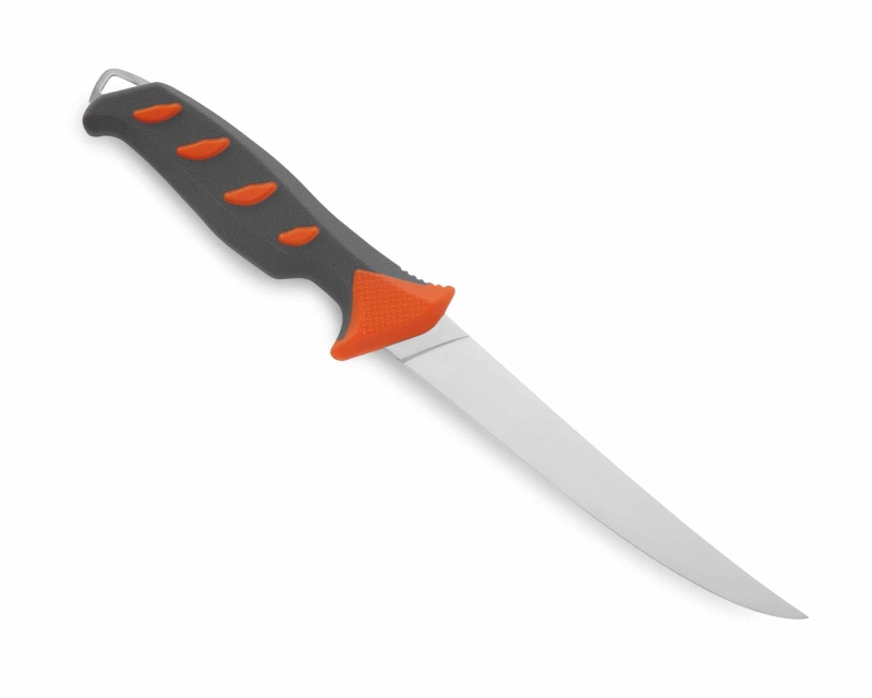 Buck 144 Hookset Fileto Bıçağı, Turuncu-Gri, Blister - 4