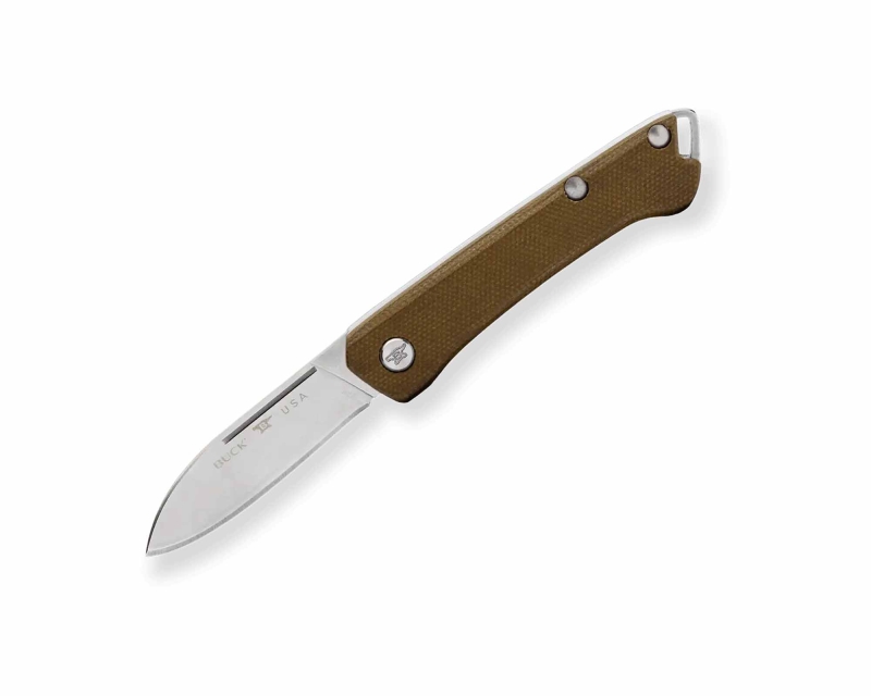 Buck 250 Saunter Geniş Ağız Çakı, Yeşil - 1