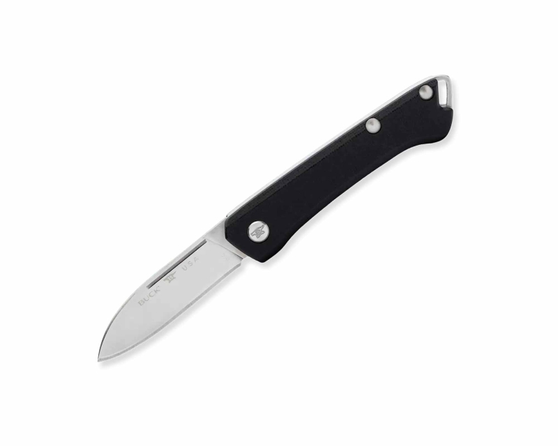 Buck 250 Saunter Geniş Ağız Çakı, Siyah - 1