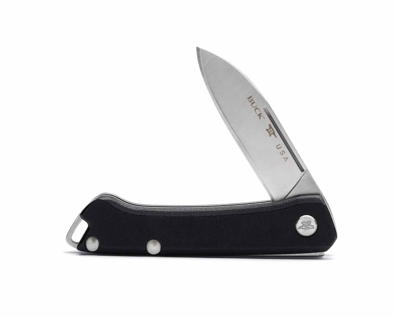 Buck 250 Saunter Geniş Ağız Çakı, Siyah - 4