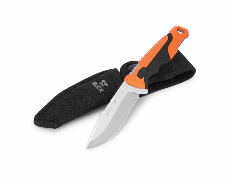 Buck 658 Pursuit Pro Bıçak, Turuncu-Siyah - 2