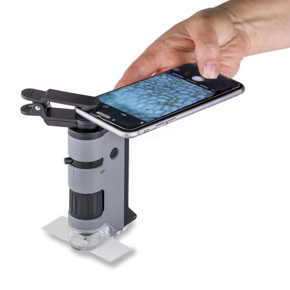 Carson MP-250 MicroFlip® 100x-250x Led UV Cep Mikroskobu - 1