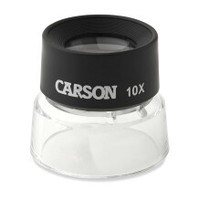 Carson LH-30 LumiLoupe™ 10x Odaklı Çift Lensli Stand Büyüteç - 1