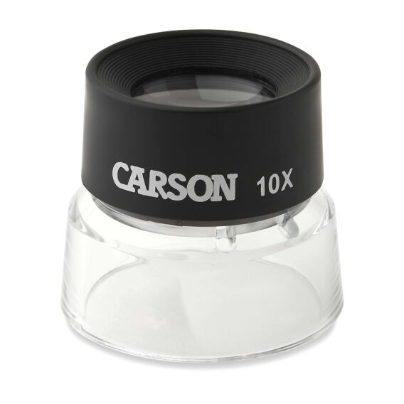 Carson LH-30 LumiLoupe™ 10x Odaklı Çift Lensli Stand Büyüteç - 1