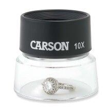 Carson LH-30 LumiLoupe™ 10x Odaklı Çift Lensli Stand Büyüteç - 3