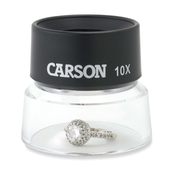 Carson LH-30 LumiLoupe™ 10x Odaklı Çift Lensli Stand Büyüteç - 3