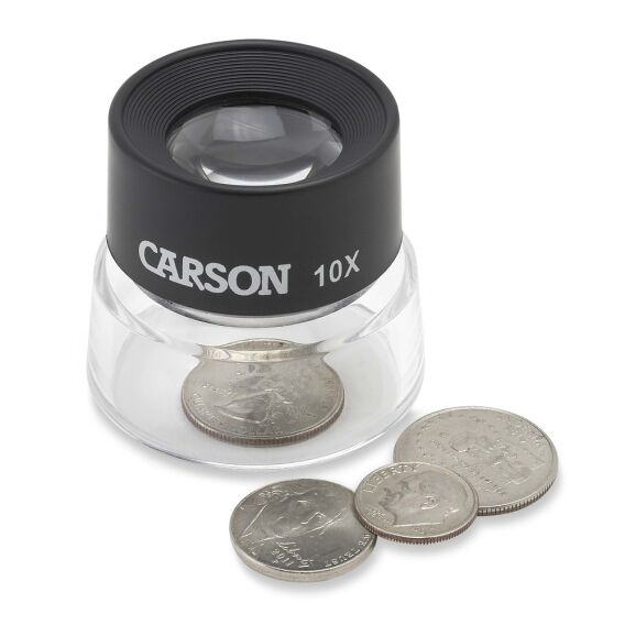 Carson LH-30 LumiLoupe™ 10x Odaklı Çift Lensli Stand Büyüteç - 4