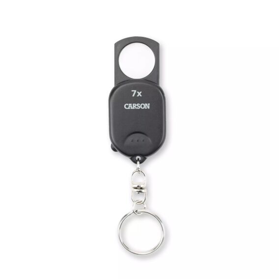 Carson GN-70 Clip and View™ 7x Anahtarlıklı Büyüteç - 1