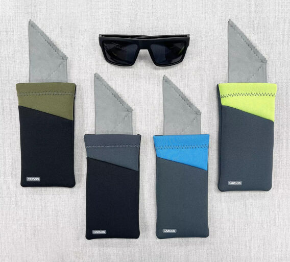 Carson EC-10 Microfiber Lens Temizleme Bezi Kılıflı, Karışık Renk - 5