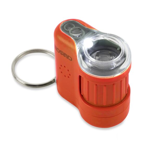 Carson MM-280O MicroMini™ Cep Mikroskobu Anahtarlık, Turuncu - 3