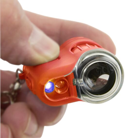 Carson MM-280O MicroMini™ Cep Mikroskobu Anahtarlık, Turuncu - 5