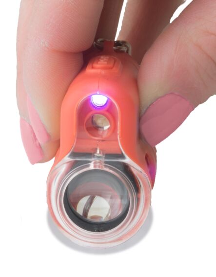 Carson MM-280O MicroMini™ Cep Mikroskobu Anahtarlık, Turuncu - 6