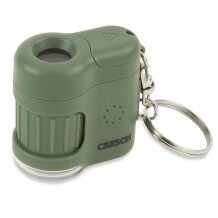 Carson MM-280G MicroMini™ Cep Mikroskobu Anahtarlık, Yeşil - 1