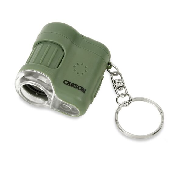 Carson MM-280G MicroMini™ Cep Mikroskobu Anahtarlık, Yeşil - 2