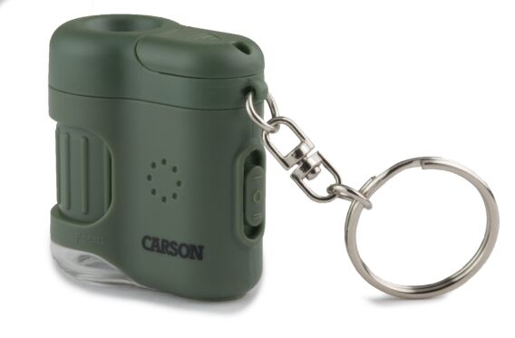 Carson MM-280G MicroMini™ Cep Mikroskobu Anahtarlık, Yeşil - 7