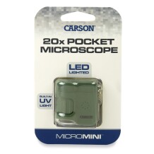 Carson MM-280G MicroMini™ Cep Mikroskobu Anahtarlık, Yeşil - 8