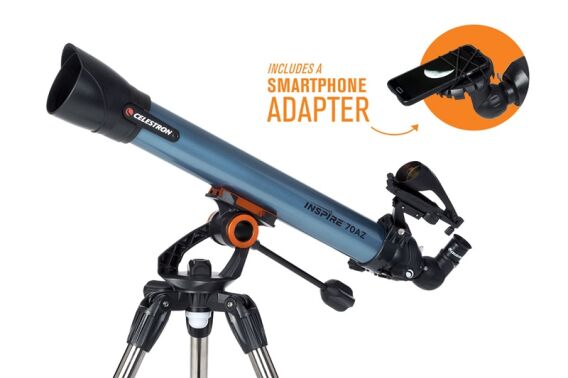 Celestron Inspire 70AZ Refractor Teleskop - 1