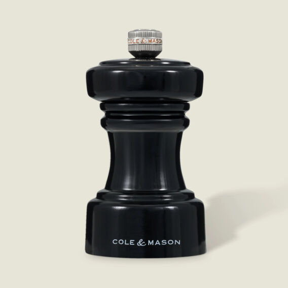 Cole & Mason Hoxton Parlak Siyah Biber Değirmeni 104mm - 1