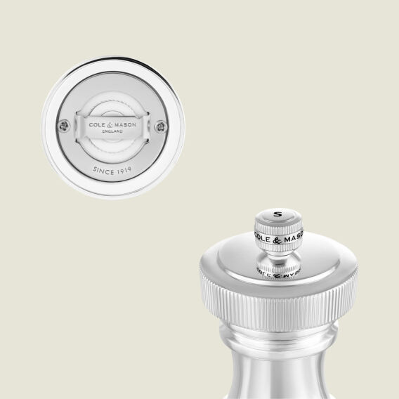 Cole & Mason Hoxton Gümüş Kaplama Tuz ve Biber Değirmenleri 104mm - 6