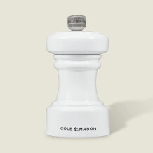 Cole & Mason Hoxton Parlak Beyaz Tuz Değirmeni 104mm - 1