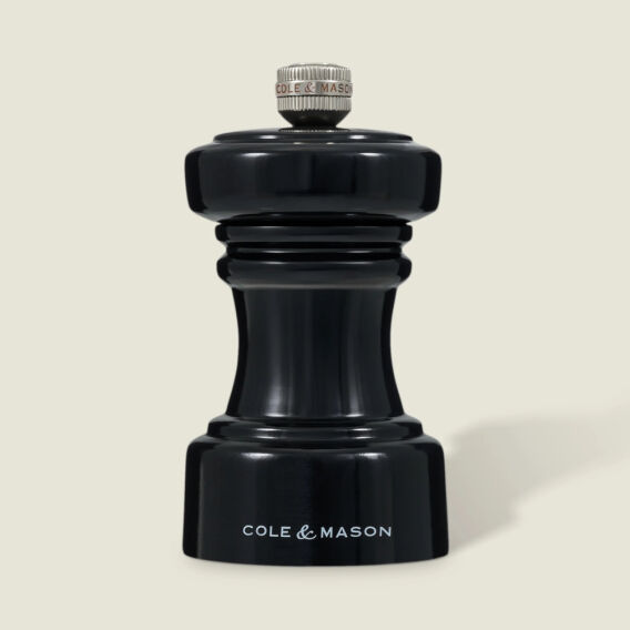 Cole & Mason Hoxton Parlak Siyah Tuz Değirmeni 104mm - 1