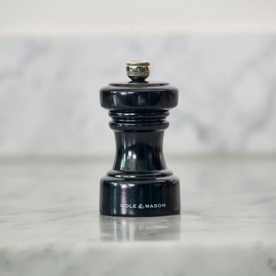 Cole & Mason Hoxton Parlak Siyah Tuz Değirmeni 104mm - 2
