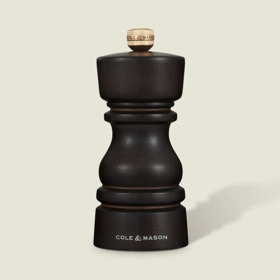 Cole & Mason London Çikolata Renkli Ahşap Tuz ve Biber Değirmenleri 130mm - 2