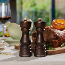 Cole & Mason London Çikolata Renkli Ahşap Tuz ve Biber Değirmenleri 180mm - 3