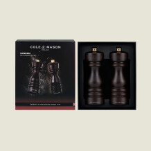 Cole & Mason London Çikolata Renkli Ahşap Tuz ve Biber Değirmenleri 180mm - 8
