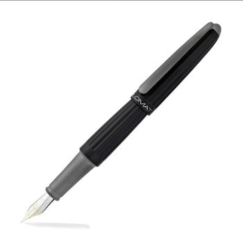 ​​​​​​​​Diplomat D40301015 Aero Siyah Dolma Kalem, Medium 14K Altın Uç - 2
