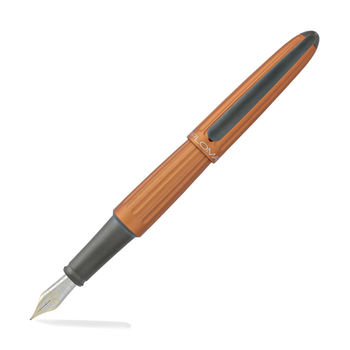 ​​​​​​​Diplomat D40302015 Aero Turuncu Dolma Kalem, Medium 14K Altın Uç - 1