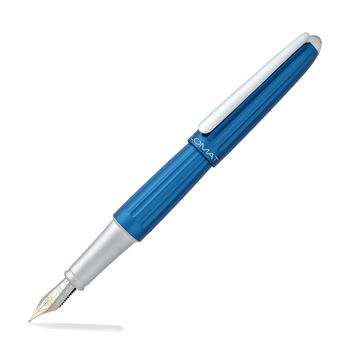 ​​​​​​Diplomat D40306015 Aero Mavi Dolma Kalem, Medium 14K Altın Uç - 2