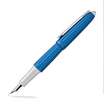 ​​​​​​Diplomat D40306015 Aero Mavi Dolma Kalem, Medium 14K Altın Uç - 3