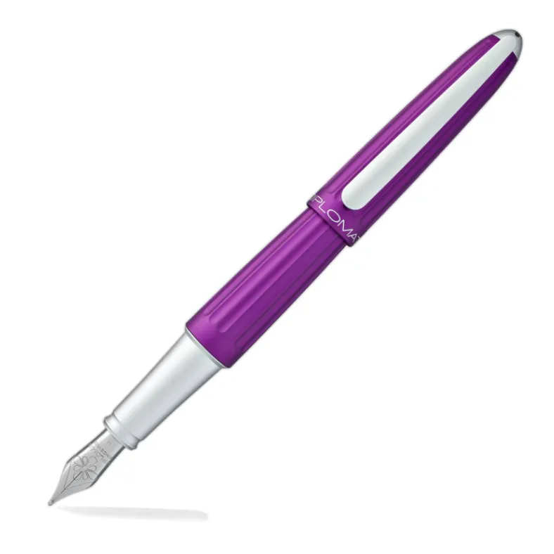 ​​​​​​​​​Diplomat D40307025 Aero Mor Dolma Kalem, Medium Uç - 1