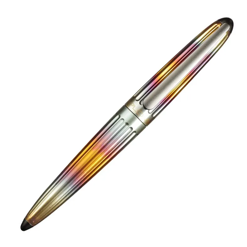 ​​​​​​​​​​​Diplomat D40309015 Aero Flame Dolma Kalem, Medium 14K Altın Uç - 2