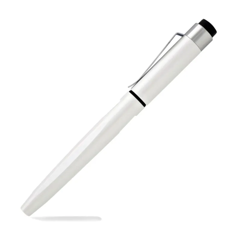 ​​​​​​Diplomat D40901025 Magnum Soft Touch Beyaz Dolma Kalem, Medium Uç - 5