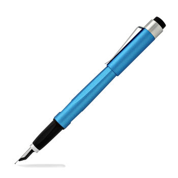​​​Diplomat D40903028 Magnum Soft Touch Mavi Dolma Kalem, Bold Uç - 3