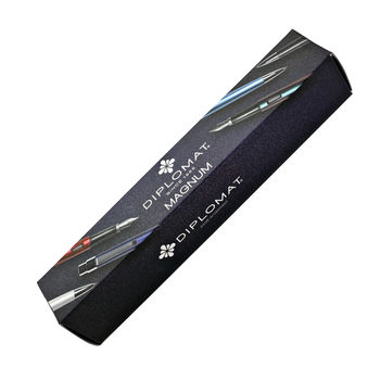 ​​​Diplomat D40903028 Magnum Soft Touch Mavi Dolma Kalem, Bold Uç - 6
