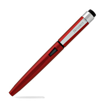 ​​Diplomat D40905028 Magnum Soft Touch Kırmızı Dolma Kalem, Bold Uç - 4