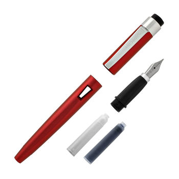 ​​Diplomat D40905028 Magnum Soft Touch Kırmızı Dolma Kalem, Bold Uç - 5