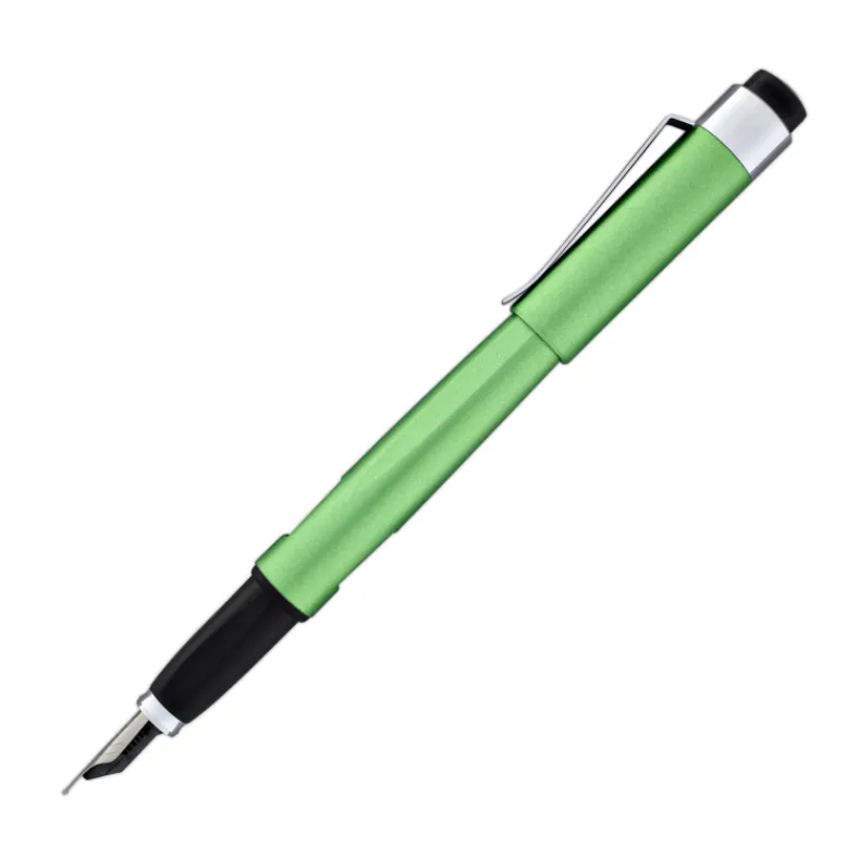 ​​​​Diplomat D40908028 Magnum Soft Touch Yeşil Dolma Kalem, Bold Uç - 3
