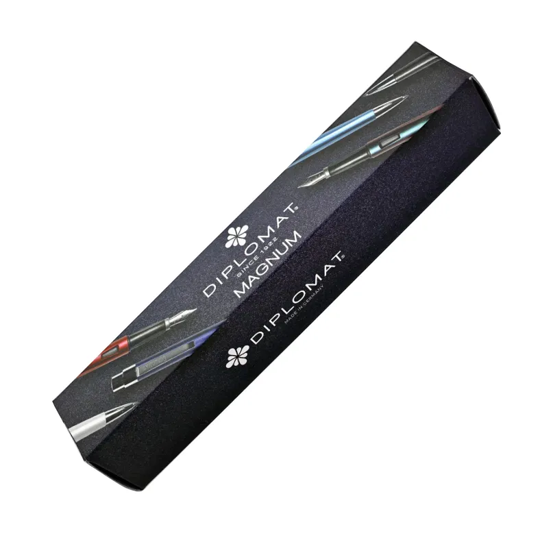 ​​​​Diplomat D40908028 Magnum Soft Touch Yeşil Dolma Kalem, Bold Uç - 8