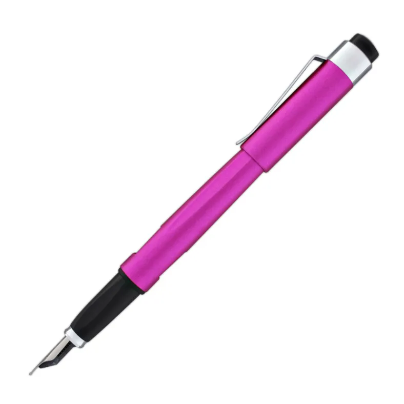 ​​​Diplomat D40909028 Magnum Soft Touch Fuşya Dolma Kalem, Bold Uç - 2