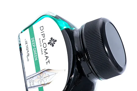 Diplomat 41001013 30ml Koyu Yeşil Mürekkep - 4